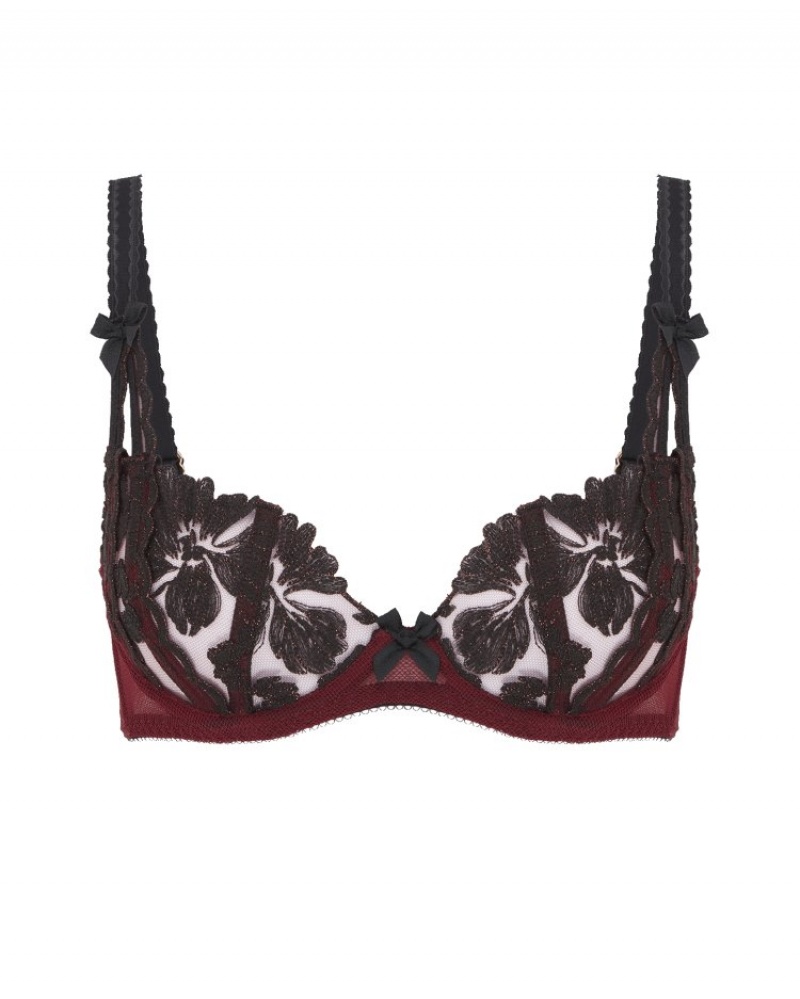 Agent Provocateur Elmina Balconette Underwired Bra レディース ブラ 赤 日本 | B4X-5550