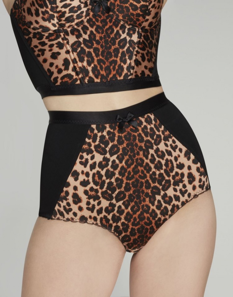 Agent Provocateur Elora High Waisted Hotpants レディース ショートパンツ ひょう 日本 | F1F-3302