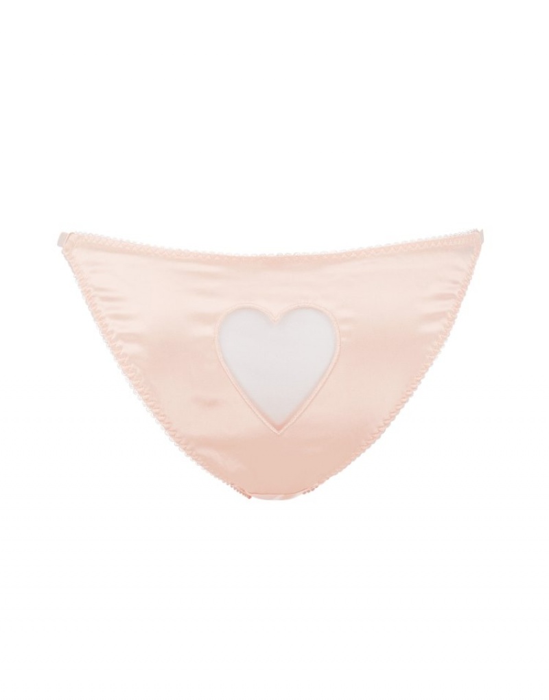 Agent Provocateur Ettie Silk Full Brief レディース ランジェリー ピンク 日本 | R9P-2493