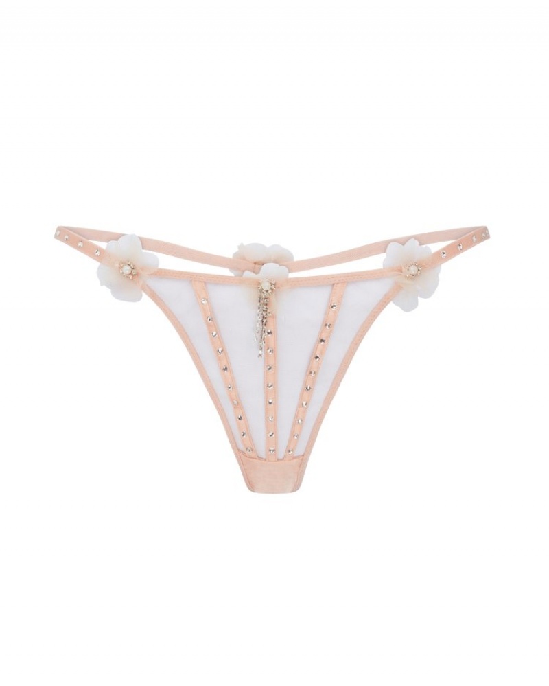 Agent Provocateur Evangelene Garter レディース ガーター Sand 日本 | Q8Z-7712