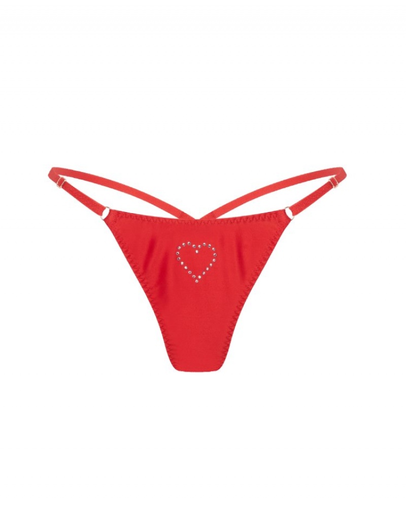 Agent Provocateur Fabi Heart 3 Pack ひも Set レディース Tバック ピンク 日本 | M6L-2537