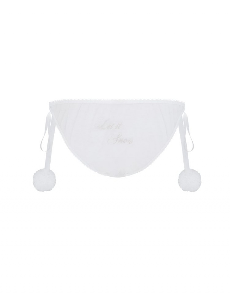 Agent Provocateur Frostine Tie Side Brief レディース ブリーフ Ivory 日本 | D1V-7668