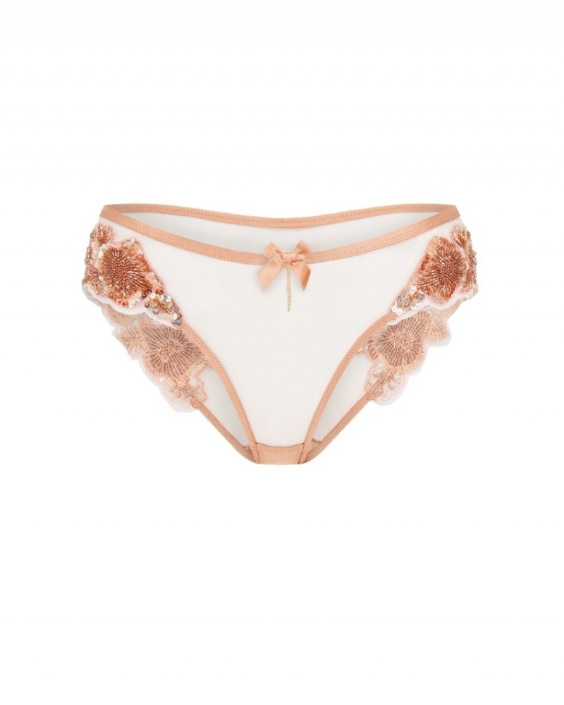 Agent Provocateur Giana Full Brief レディース ブリーフ Gold/Gold 日本 | T6R-0868