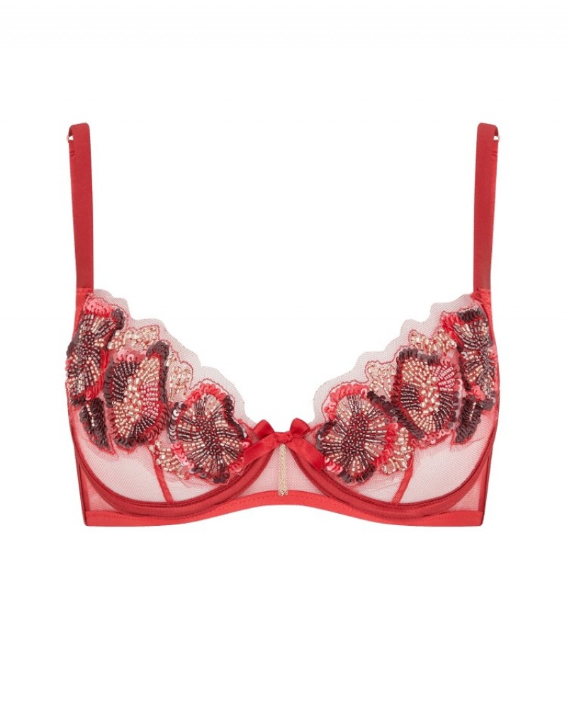 Agent Provocateur Giana ひも レディース Tバック 赤 日本 | U6Z-9602