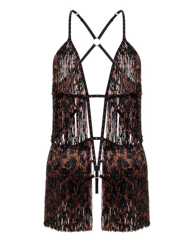 Agent Provocateur Jalo Playsuit レディース プレイスーツ ひょう 日本 | Q6P-2241