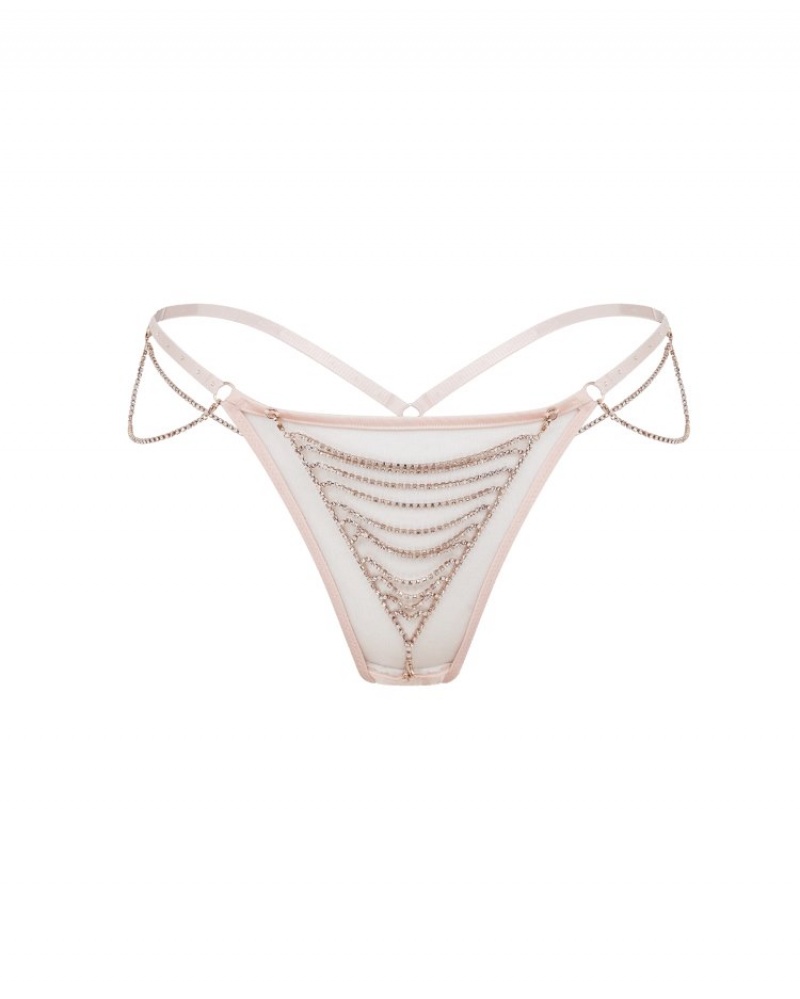 Agent Provocateur Jasmira Detachable Chain Full Brief レディース ブリーフ ピンク 日本 | Y2J-8575