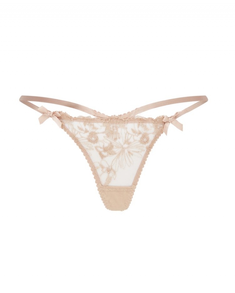 Agent Provocateur Jayce Plunge Underwired Bra レディース ブラ Praline 日本 | R1V-4160