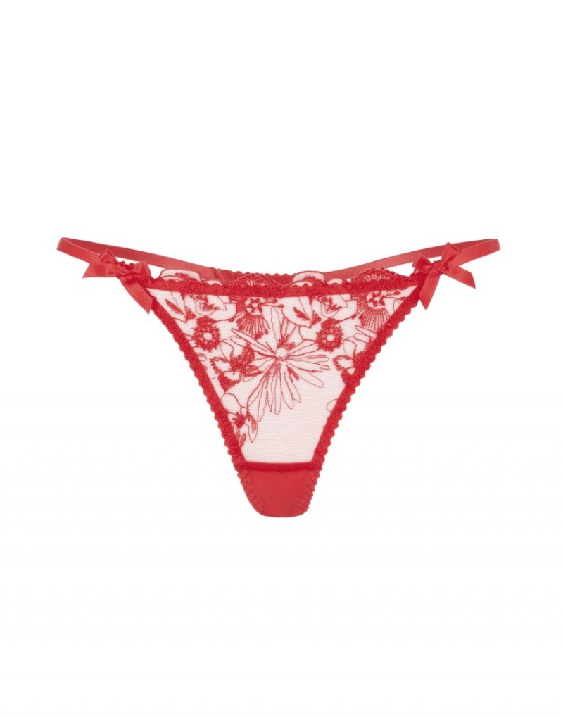 Agent Provocateur Jayce ひも レディース Tバック 赤 日本 | A1X-8822