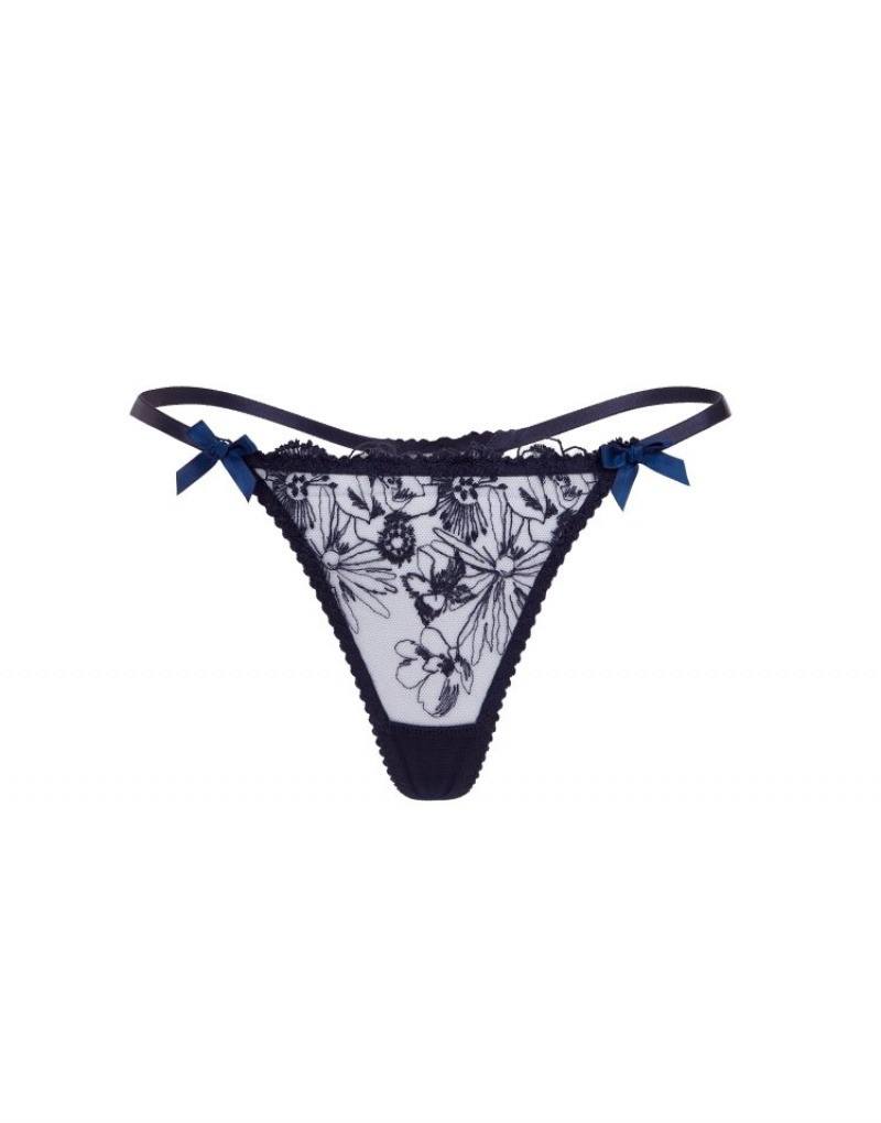 Agent Provocateur Jayce ひも レディース Tバック ネイビー 日本 | H7J-9231