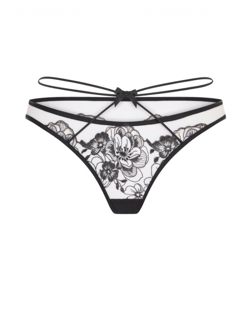 Agent Provocateur Kalia Full Brief レディース ブリーフ Black/Sand 日本 | S8S-8618