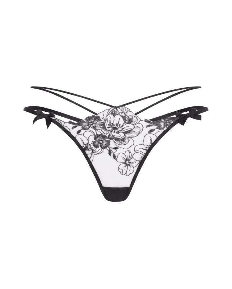 Agent Provocateur Kalia Full Brief レディース ブリーフ Black/Sand 日本 | S8S-8618