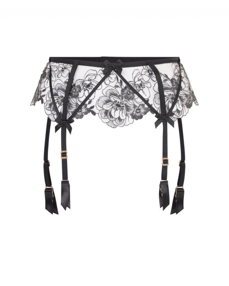 Agent Provocateur Kalia ひも レディース Tバック Black/Sand 日本 | O1C-9739