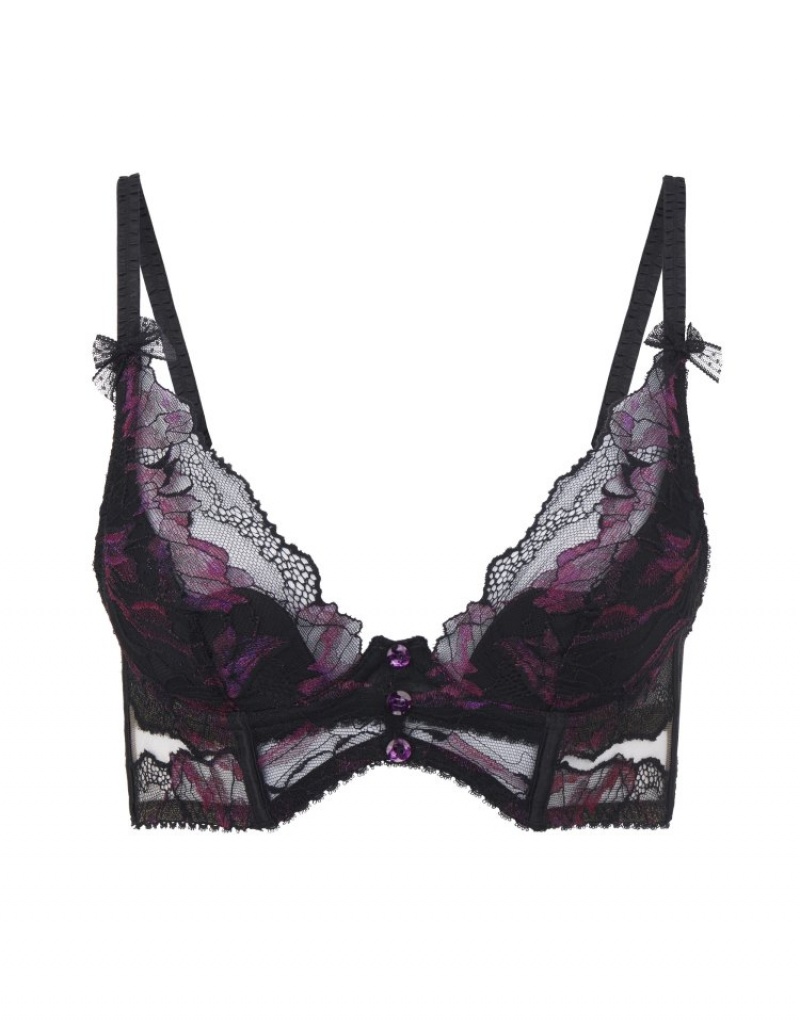 Agent Provocateur Karmen High Apex Underwired Bra レディース ブラ 黒 日本 | F7R-8382