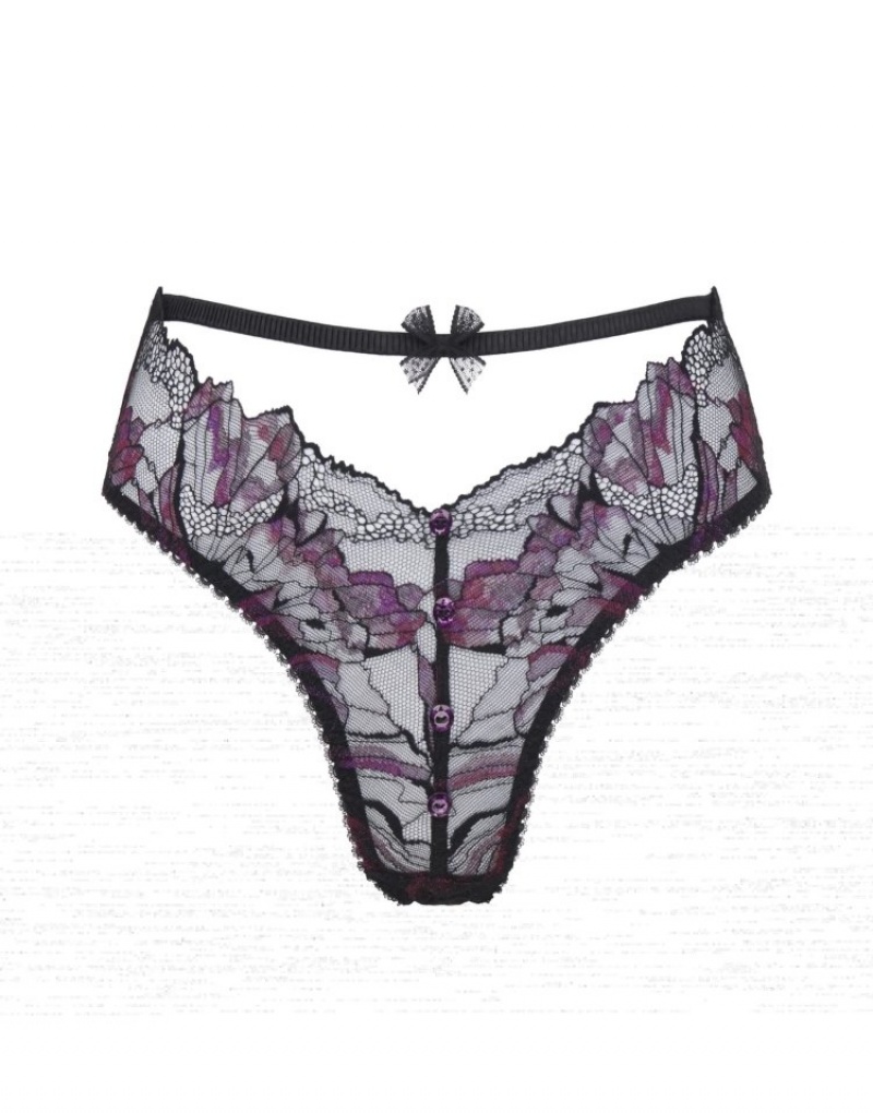 Agent Provocateur Karmen High Waisted Brief レディース ブリーフ 黒 日本 | H2W-0078