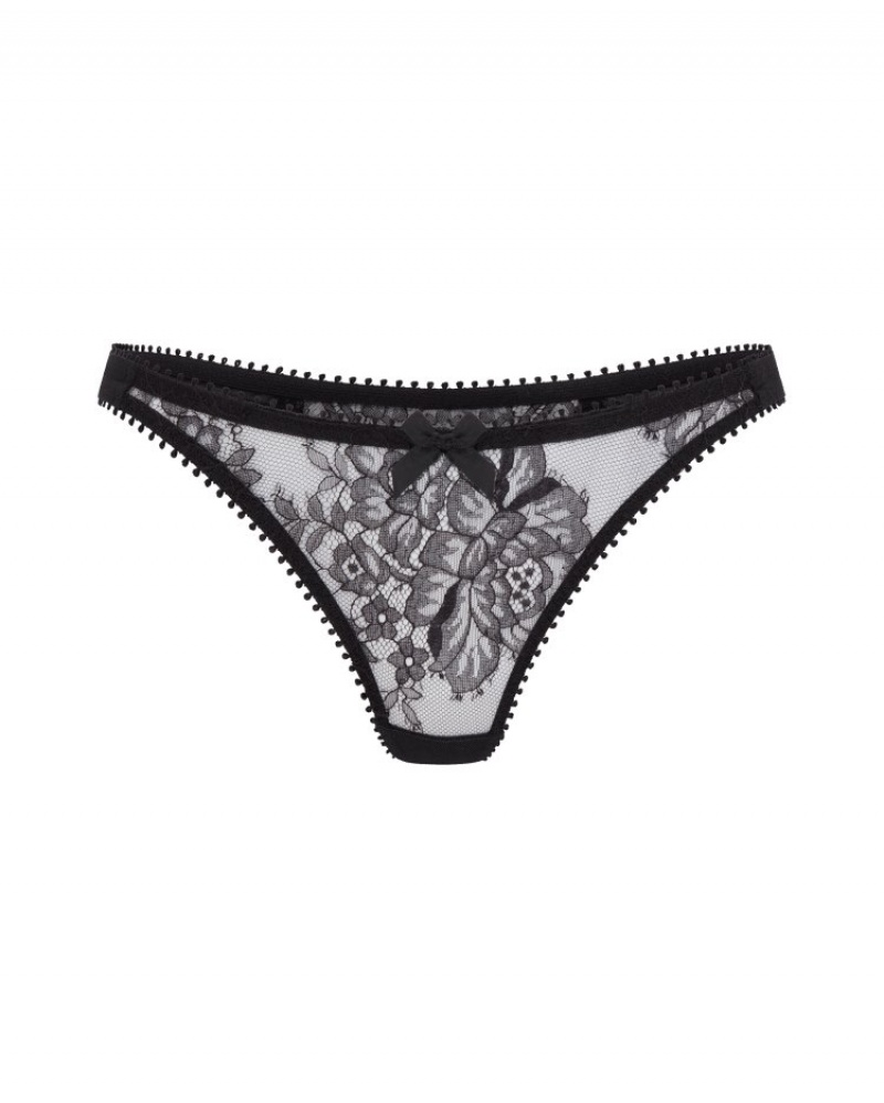 Agent Provocateur Kiya Full Brief レディース ブリーフ 黒 日本 | F0Z-3601