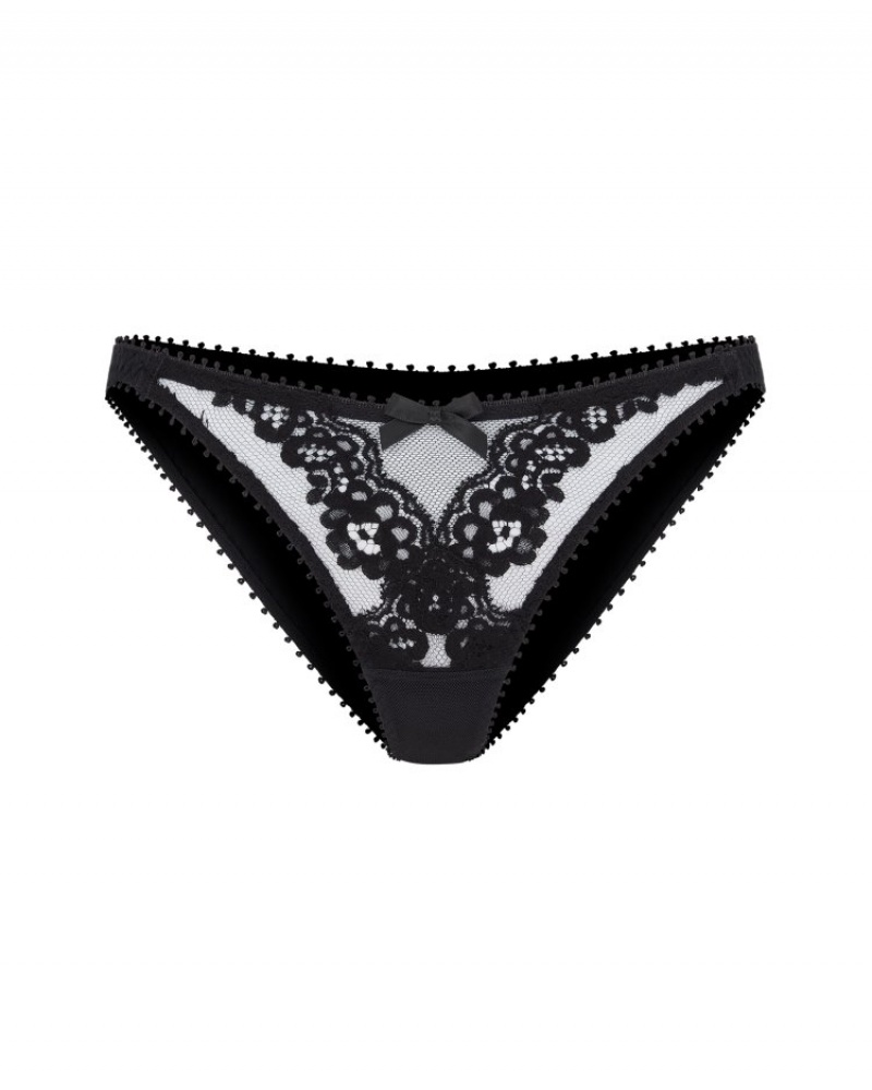 Agent Provocateur Lacy Full Brief レディース ブリーフ 黒 日本 | B1W-1973