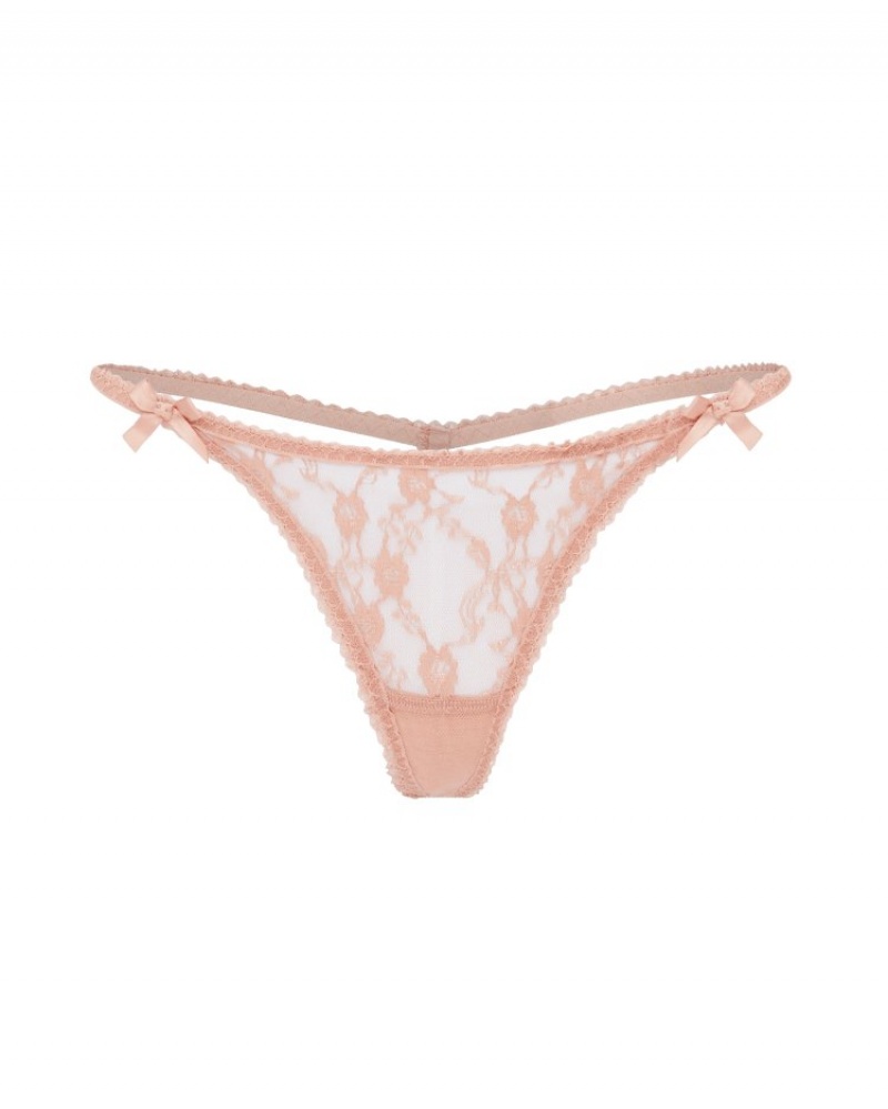 Agent Provocateur Laily 1 Plunge Underwired Bra レディース ブラ Praline 日本 | D0N-0810