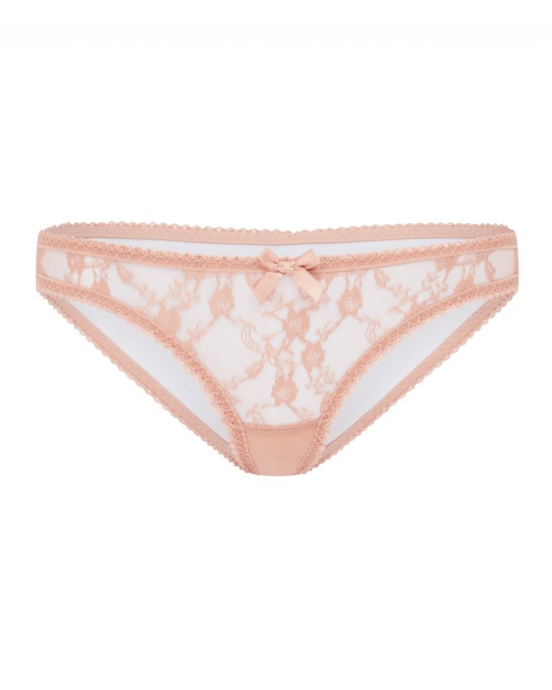 Agent Provocateur Laily 1 ひも レディース Tバック Pale Praline 日本 | L1O-1022