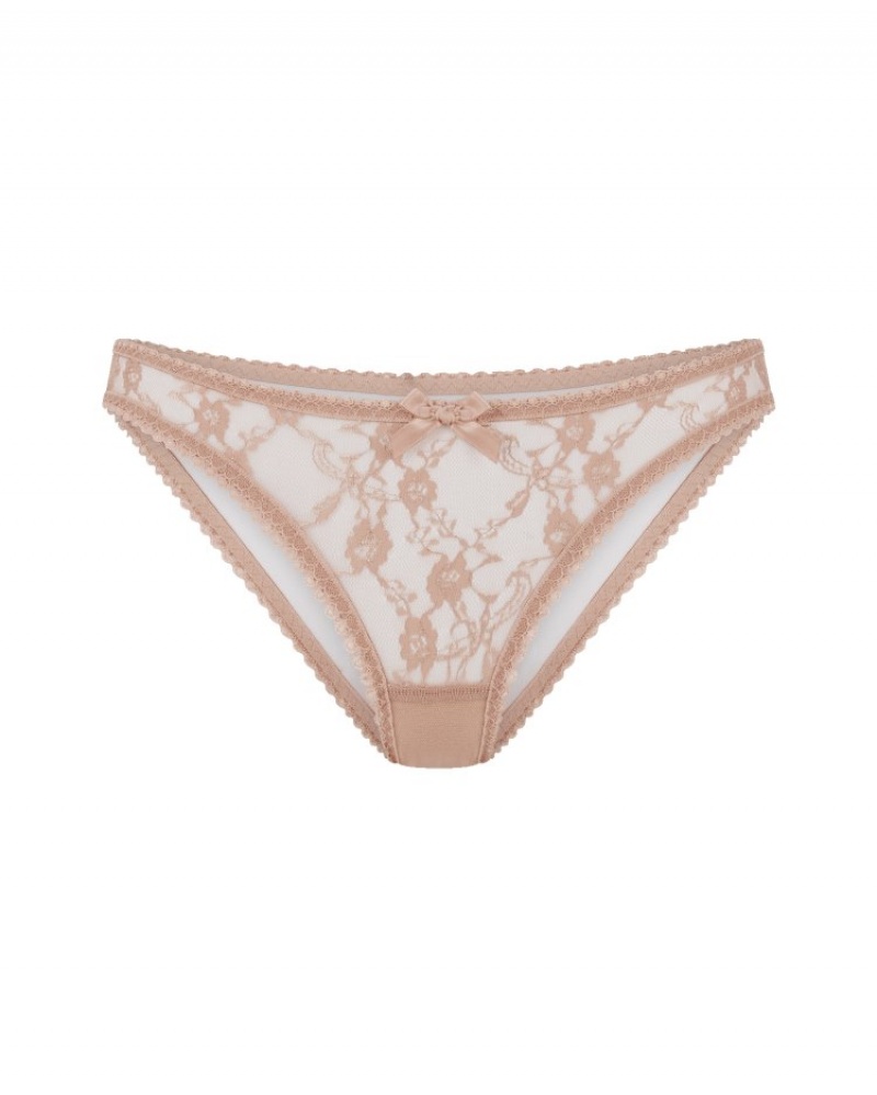 Agent Provocateur Laily Plunge Underwired Bra レディース ブラ Praline 日本 | S5C-5866