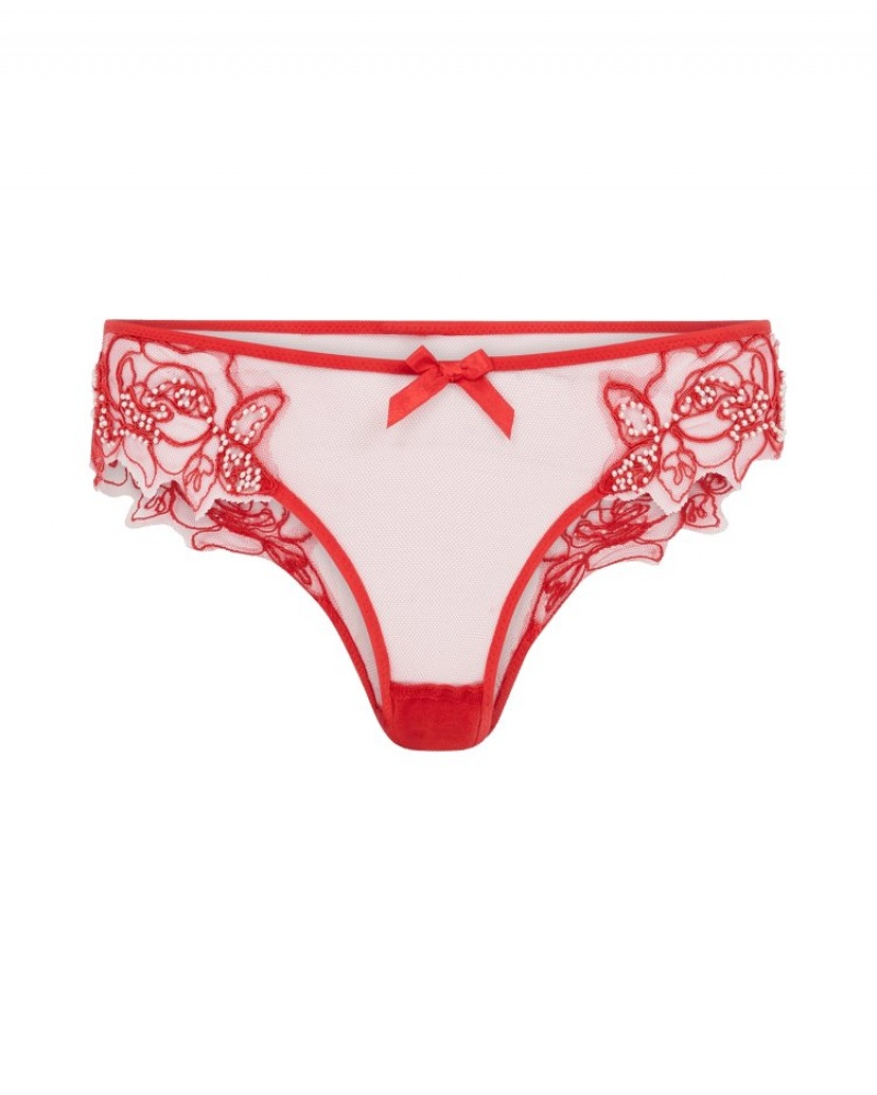 Agent Provocateur Lindie Balconette Underwired Bra レディース ブラ Red/Red 日本 | X4V-8453