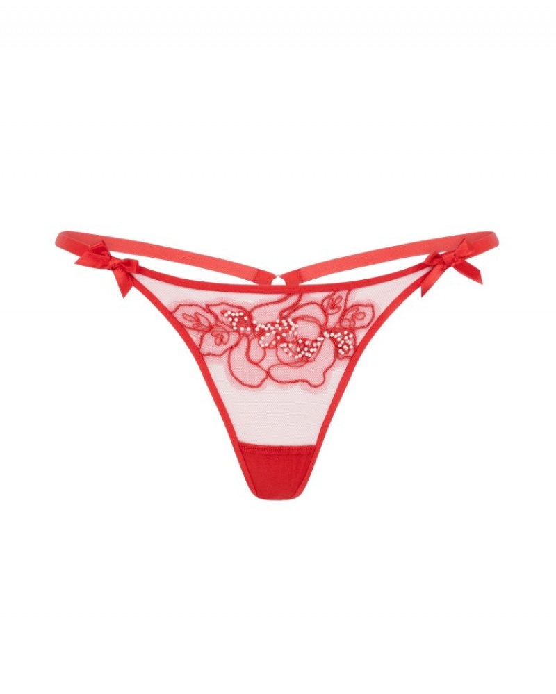 Agent Provocateur Lindie Balconette Underwired Bra レディース ブラ Red/Red 日本 | X4V-8453