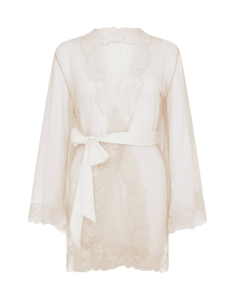 Agent Provocateur Lindie Short Gown レディース ガウン Neutral 日本 | W0F-8270