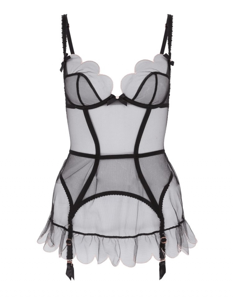 Agent Provocateur Lorna Basque レディース ランジェリー 黒 日本 | U7Z-5012