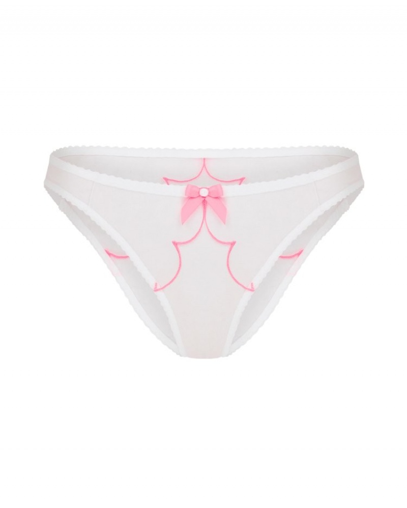 Agent Provocateur Lorna Full Brief レディース ランジェリー white/pink 日本 | U0Y-4234