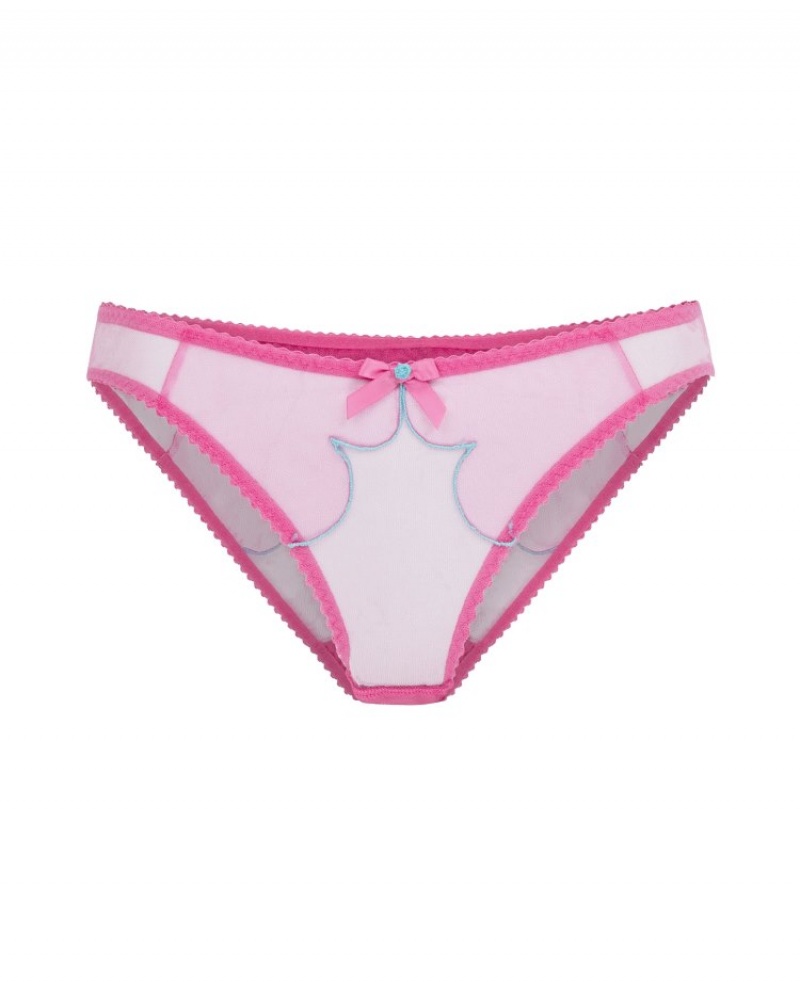 Agent Provocateur Lorna Full Brief レディース ブリーフ Hot Pink/Turquoise 日本 | N2C-3383