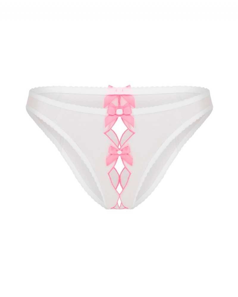 Agent Provocateur Lorna Ouvert レディース ランジェリー white/pink 日本 | K1T-6470