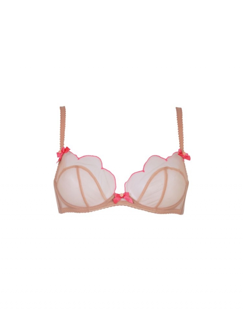 Agent Provocateur Lorna Plunge Underwired Bra レディース ブラ Neutral 日本 | S1F-7334