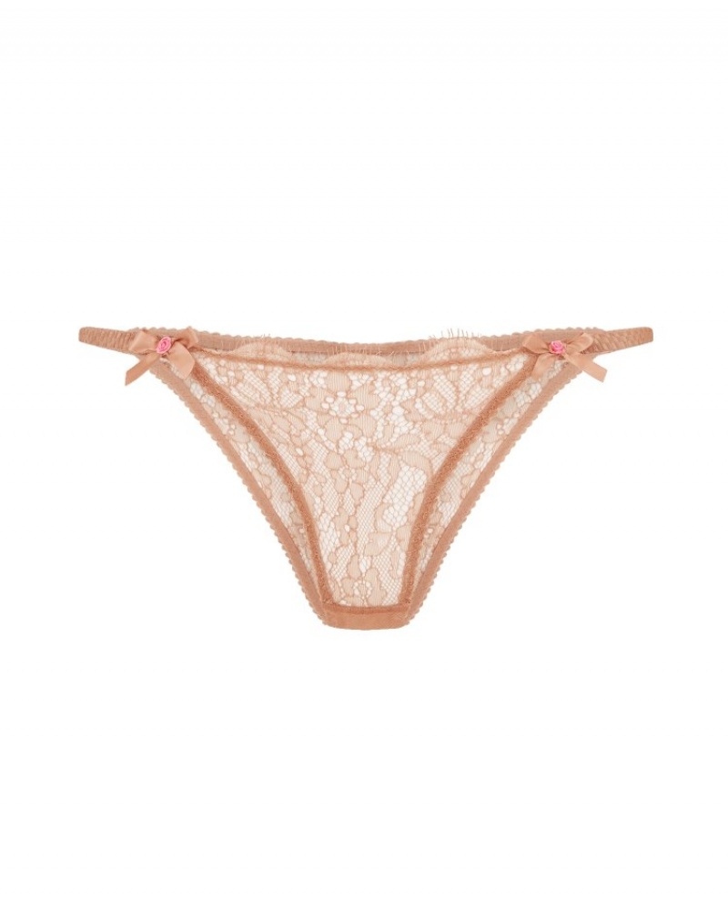 Agent Provocateur Lorna レース Full Brief レディース ブリーフ Praline 日本 | C4L-6526