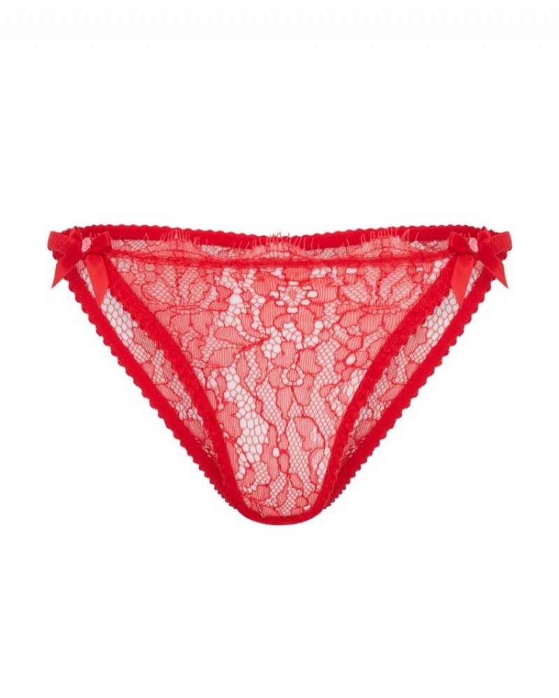 Agent Provocateur Lorna レース Full Brief レディース ブリーフ 赤 日本 | N1S-8909