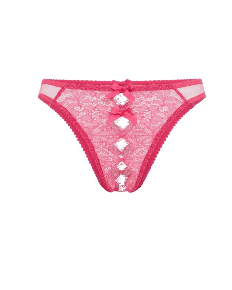 Agent Provocateur Lorna レース Ouvert レディース ニッカーズ パープル 日本 | P8Q-1247