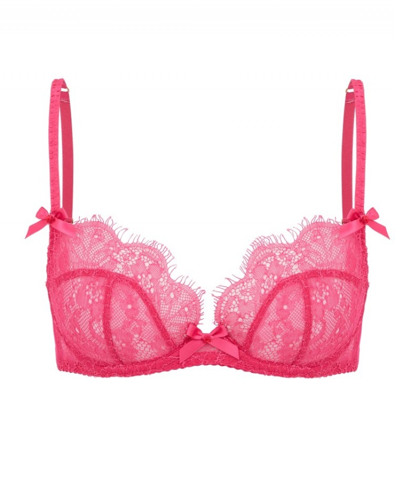 Agent Provocateur Lorna レース Plunge Underwired Bra レディース ブラ パープル 日本 | U1H-1417