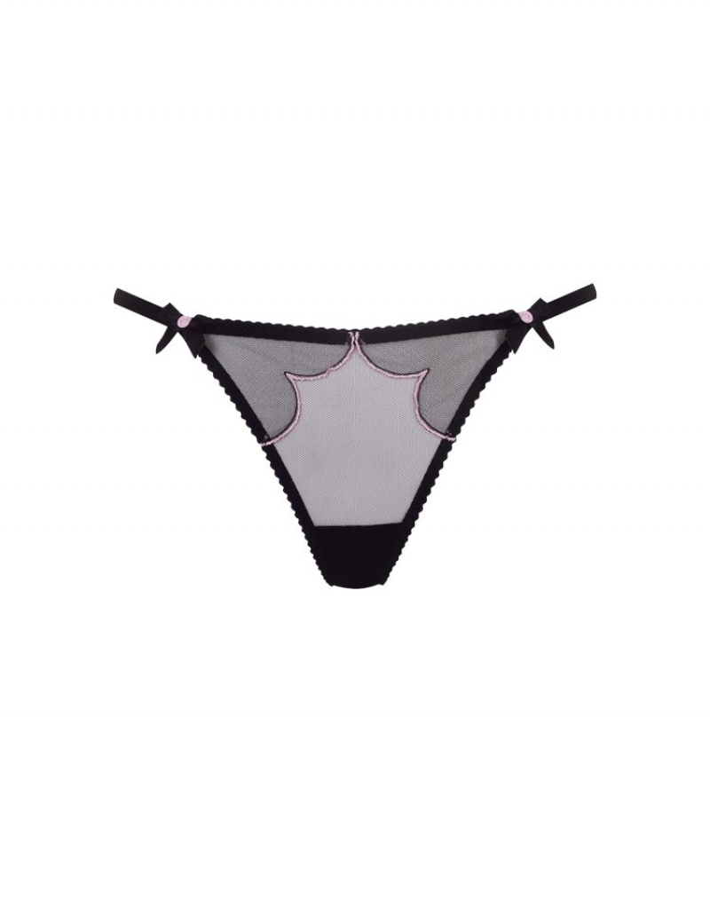 Agent Provocateur Lorna ひも レディース Tバック 黒 日本 | O0E-6995