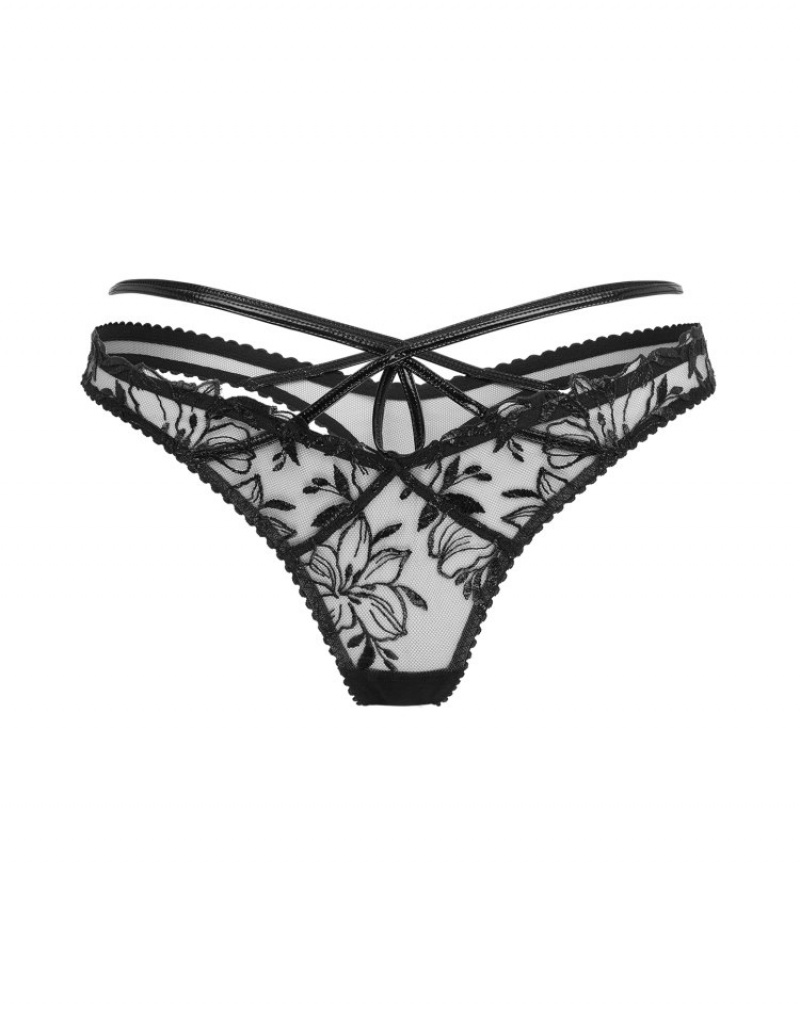 Agent Provocateur Lotia Mini ドレス レディース ワンピース 黒 日本 | K0W-2607