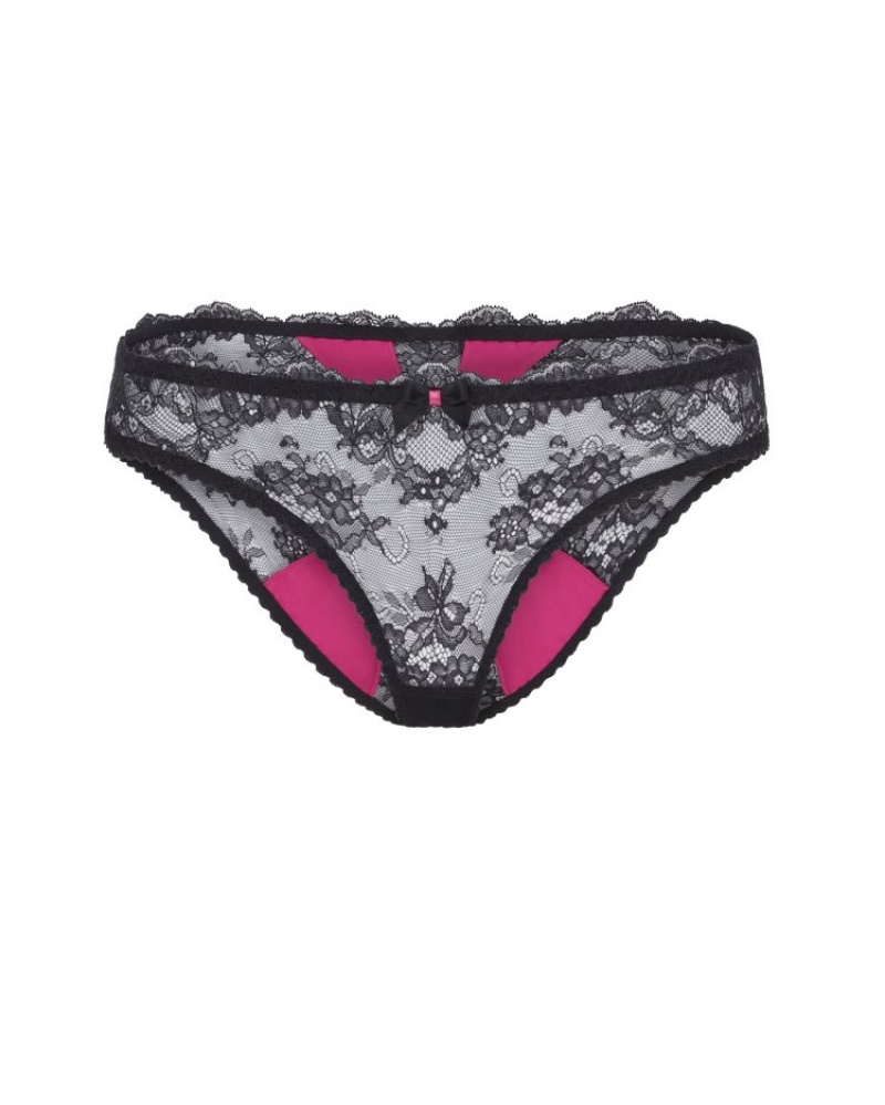 Agent Provocateur Maddy Balconette Underwired Bra レディース ブラ Black/Pink 日本 | H0F-4176