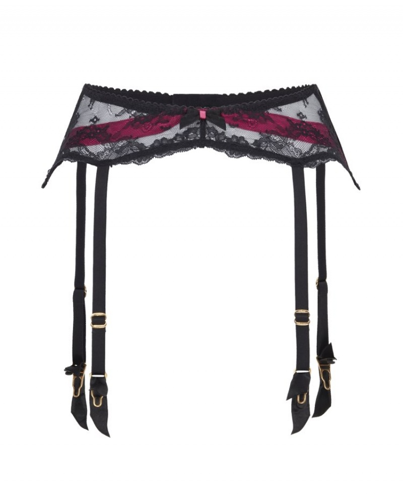 Agent Provocateur Maddy Balconette Underwired Bra レディース ブラ Black/Pink 日本 | H0F-4176