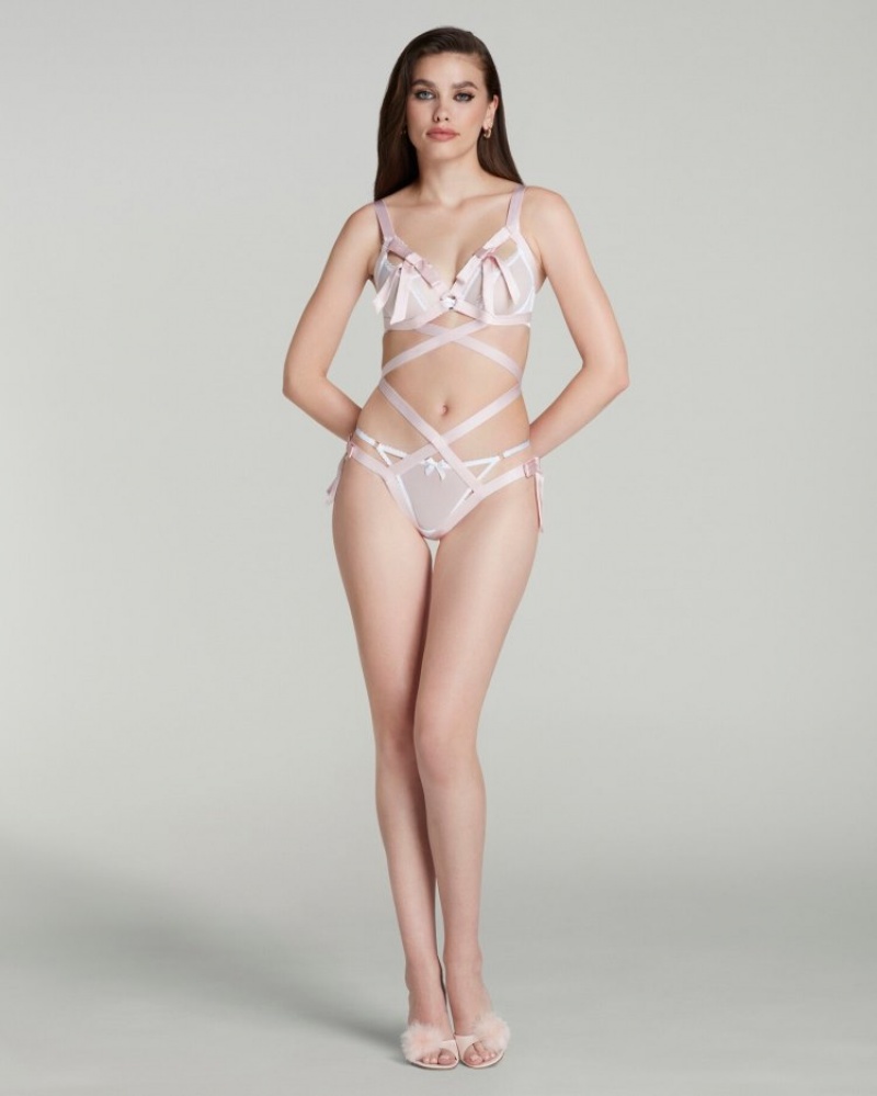 Agent Provocateur Maeve Playsuit レディース ランジェリー ピンク 日本 | O8U-8022