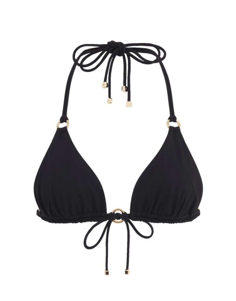 Agent Provocateur Malisa Triangle ビキニ Top レディース ビキニトップ 黒 日本 | U6P-6597