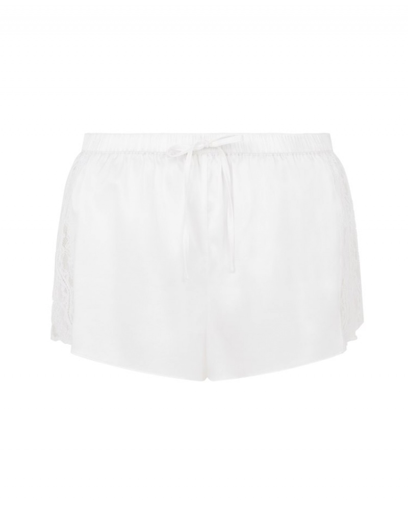 Agent Provocateur Mayya PJ Shorts レディース パジャマ 白 日本 | S5B-6259