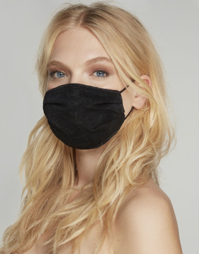 Agent Provocateur Mercy Face Mask レディース フェイスマスク＆アイマスク 黒 日本 | G0Z-0947