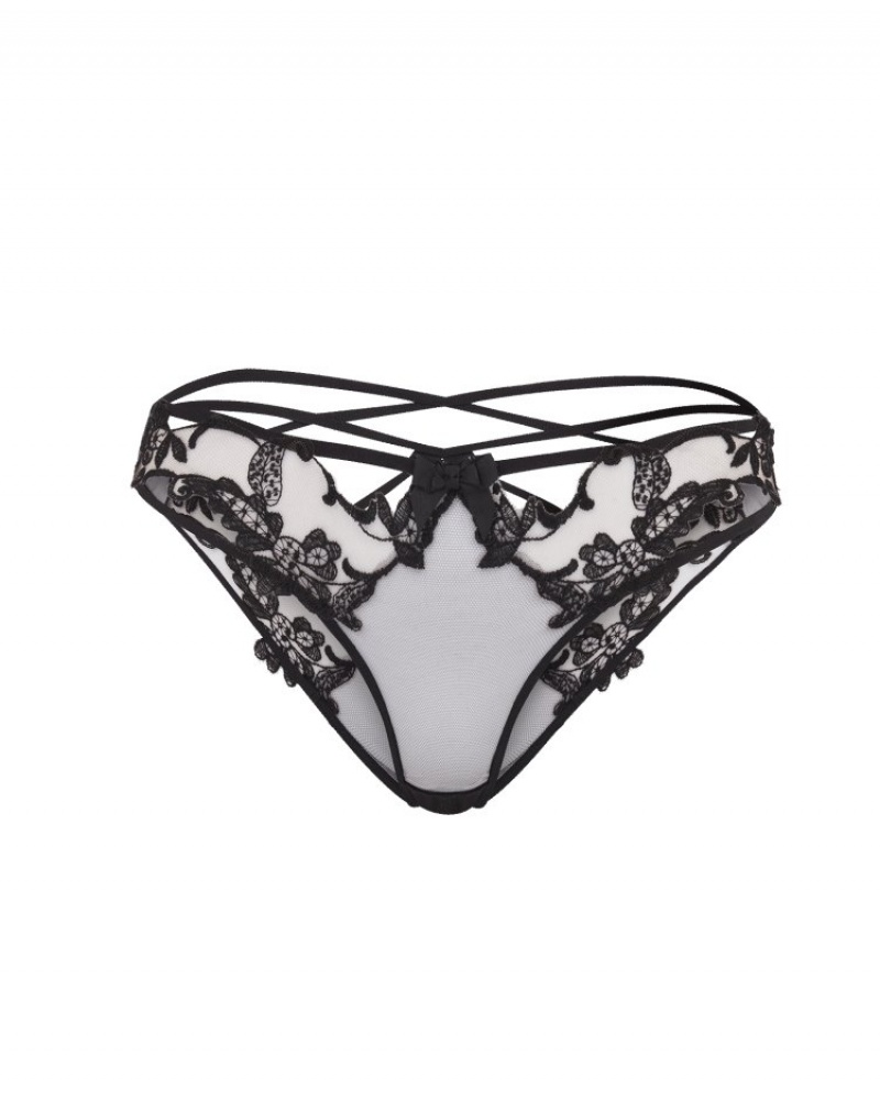 Agent Provocateur Mirabelle Ouvert レディース ニッカーズ 黒 日本 | F6N-0581