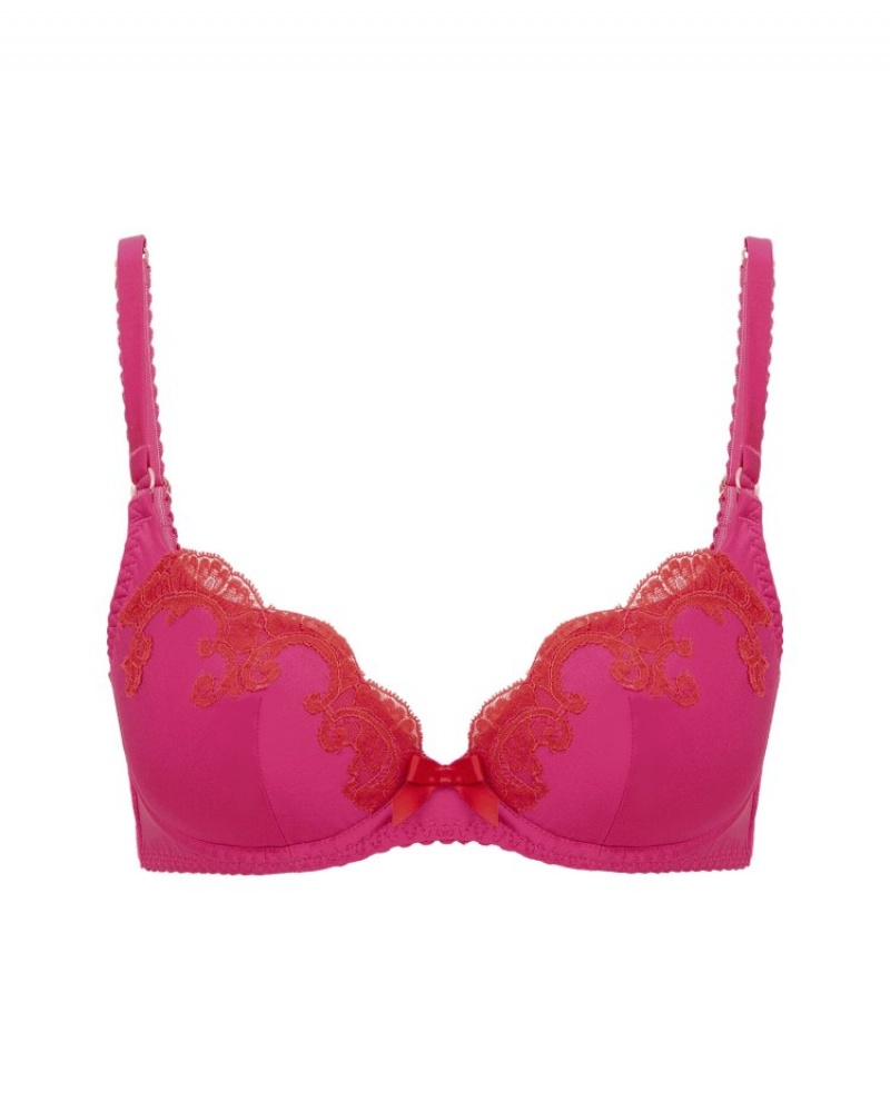 Agent Provocateur Molly Plunge Underwired Bra レディース ブラ ピンク 日本 | A0K-8694