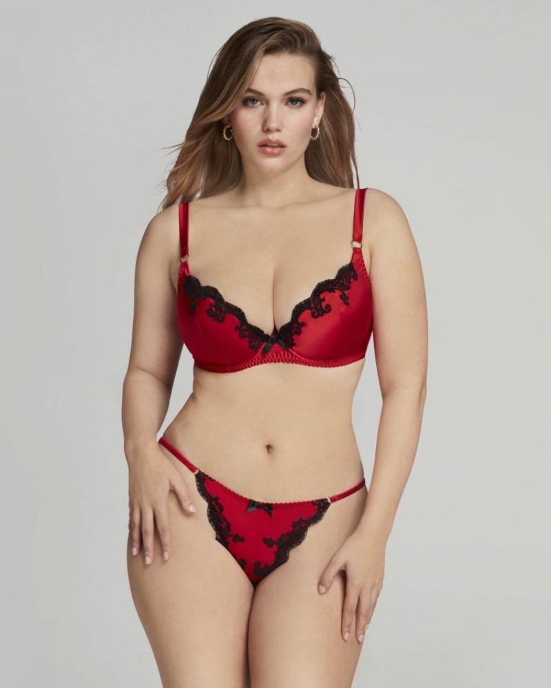 Agent Provocateur Molly ひも レディース Tバック 赤 日本 | D8L-5204