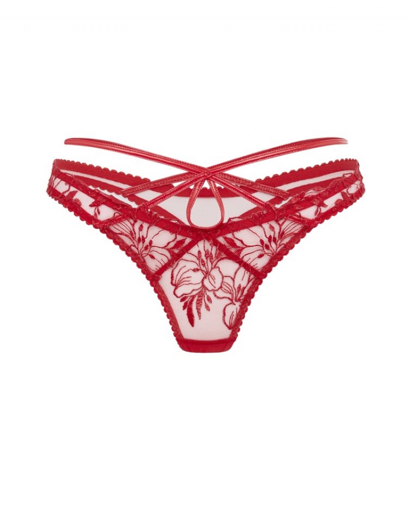 Agent Provocateur Ozella Ouvert レディース ニッカーズ 赤 日本 | N3E-3200