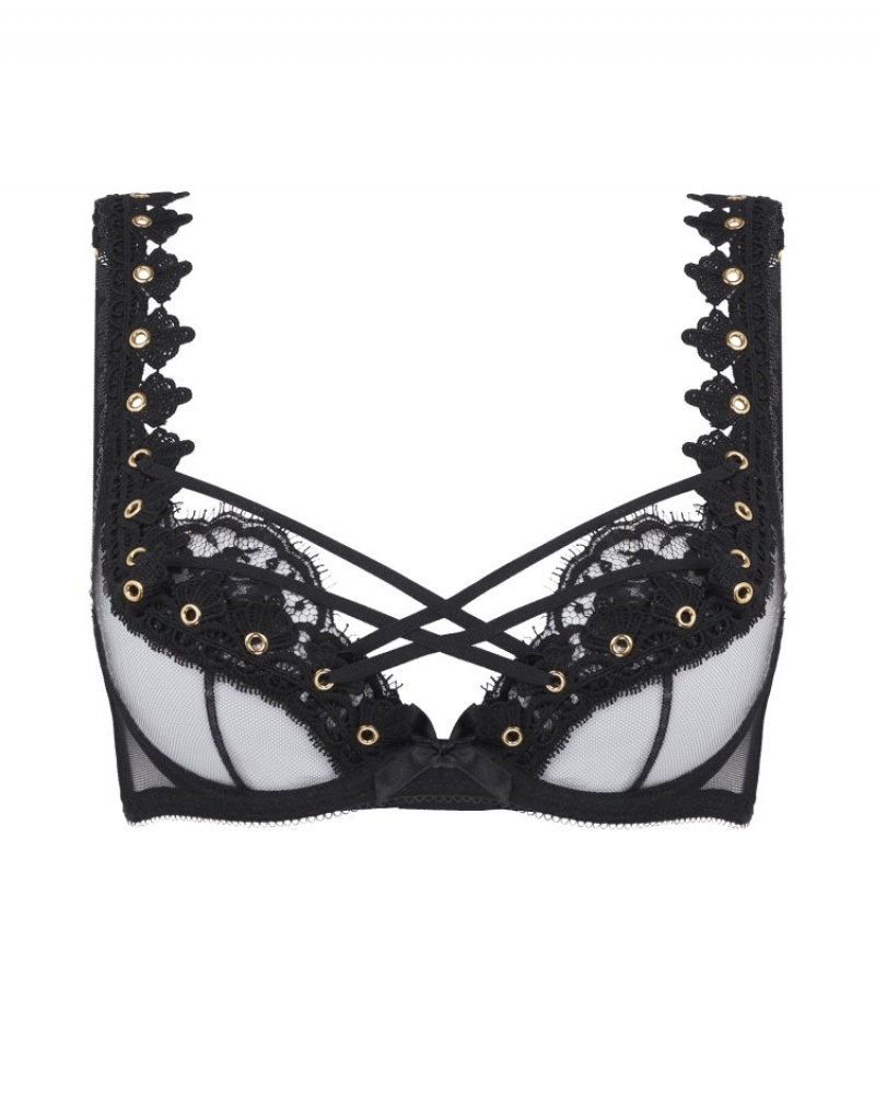 Agent Provocateur Paz Ouvert レディース ニッカーズ 黒 日本 | I0H-0373