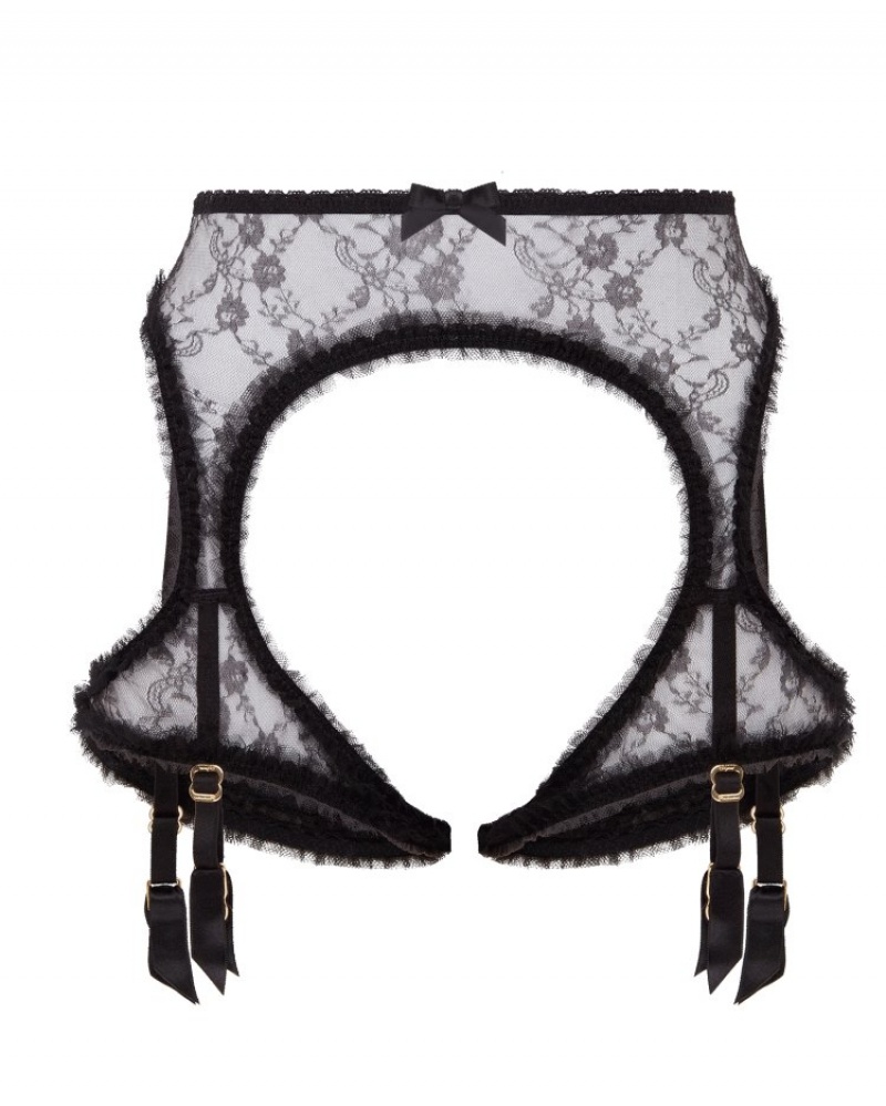 Agent Provocateur Perle Peephole Underwired Plunge Bra レディース ブラ 黒 日本 | E3X-5255