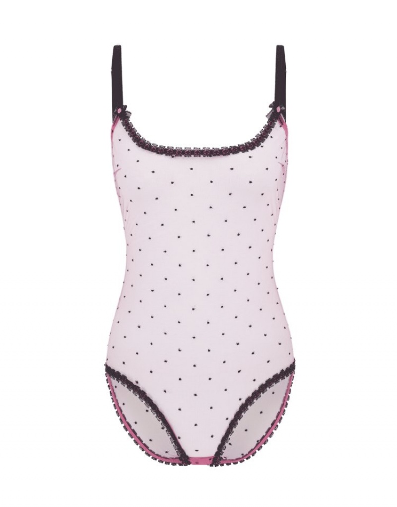 Agent Provocateur Poppie Body レディース ボディスーツ ピンク 日本 | R3C-8901